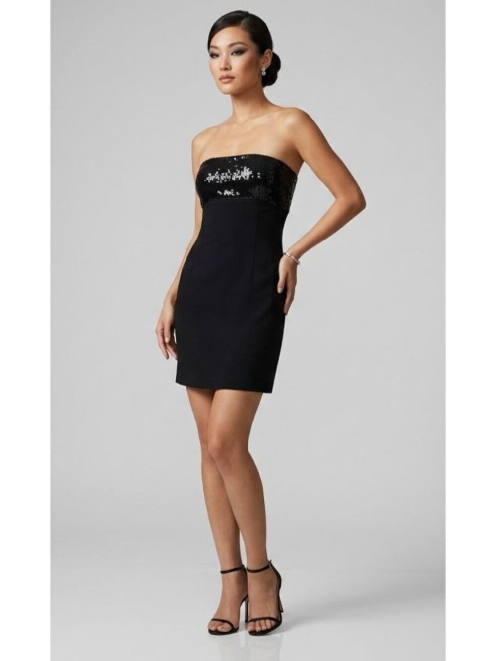 ann taylor black strapless dress | Dresses | Womens Ann Taylor Sequin Size 6 Mini dress